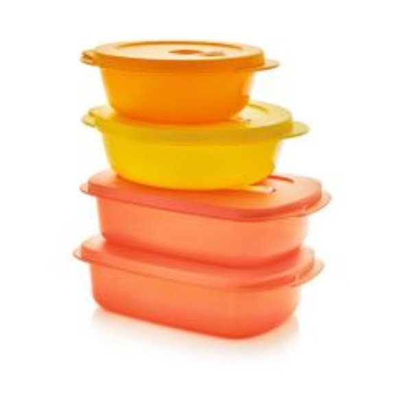 Tupperware Other - Tupperware CrystalWave 4 piece Set NWOT